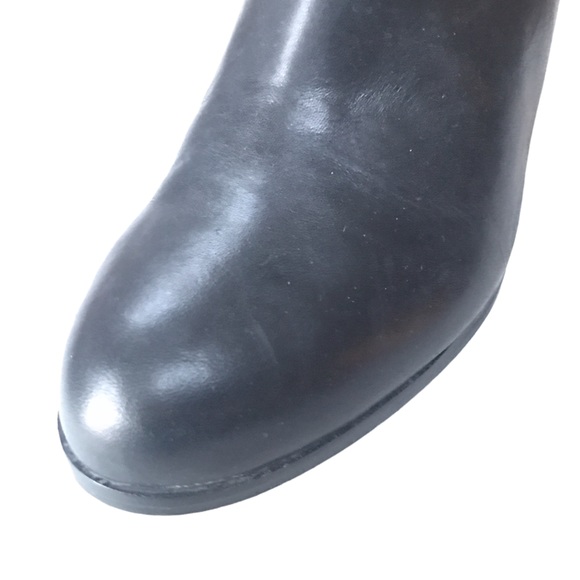 SAM EDELMAN LUCILLE Black Leather Ankle Booties! Size 8.5! - Picture 6 of 6